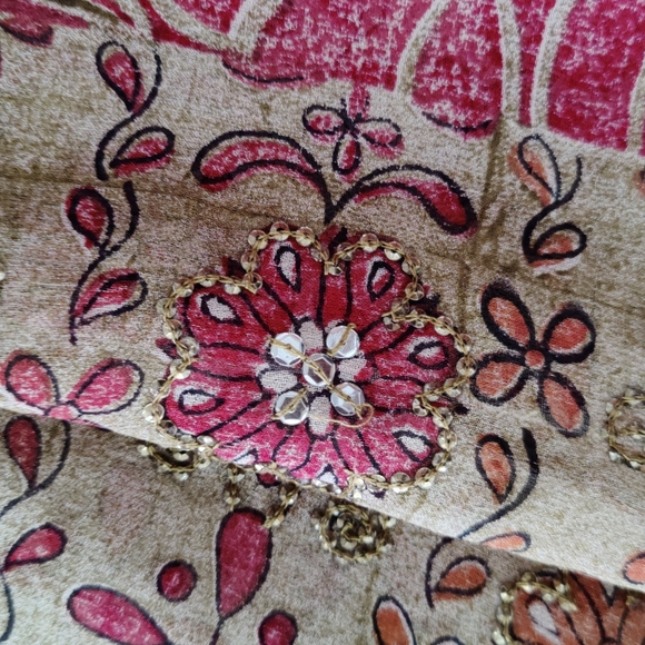 Saree pure chiffon georgette - Picture 8 of 8